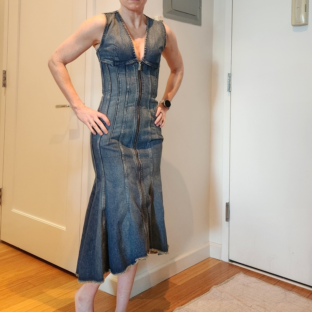 Marc Jacobs '23 RTW Blue Denim Dress